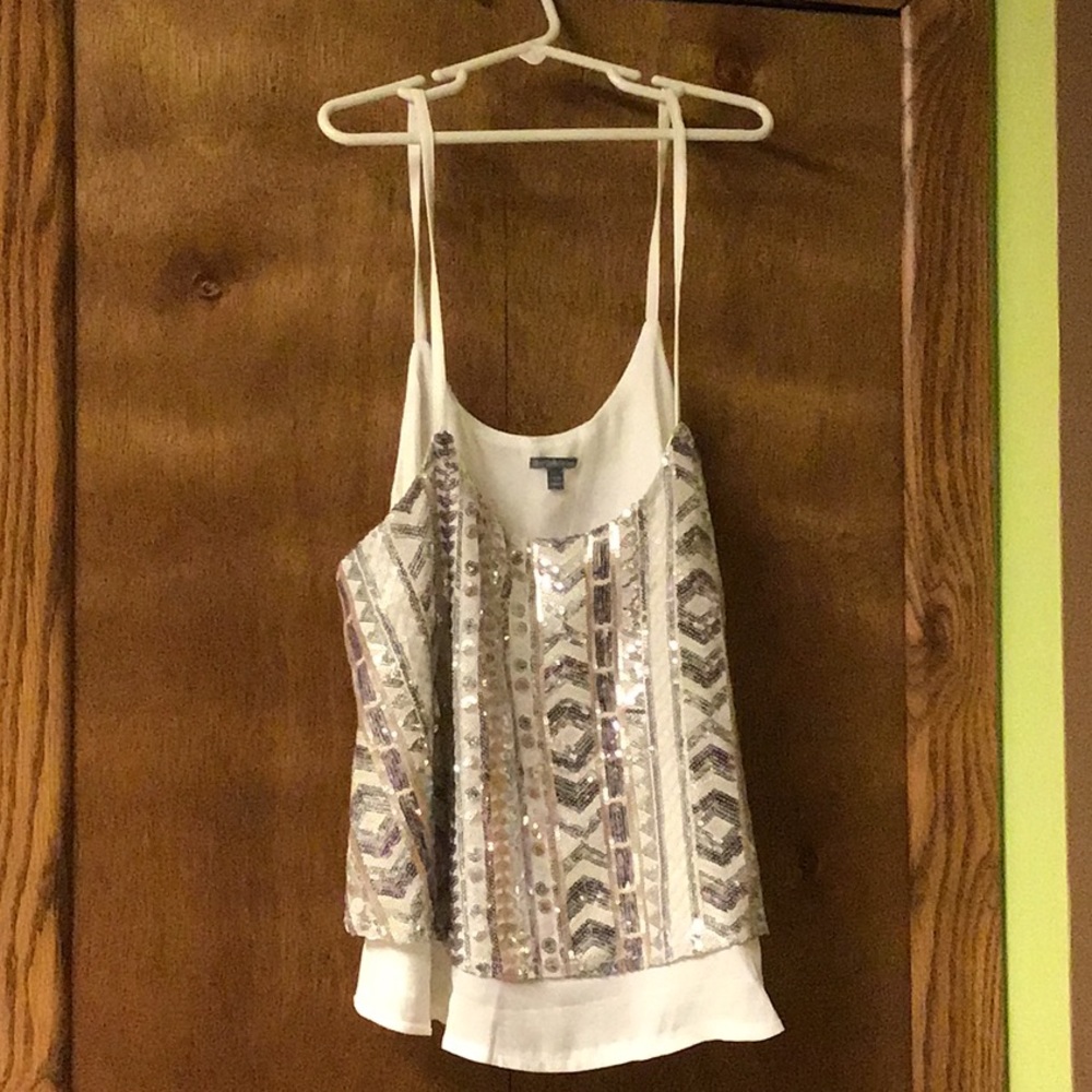 Medium sequin tank